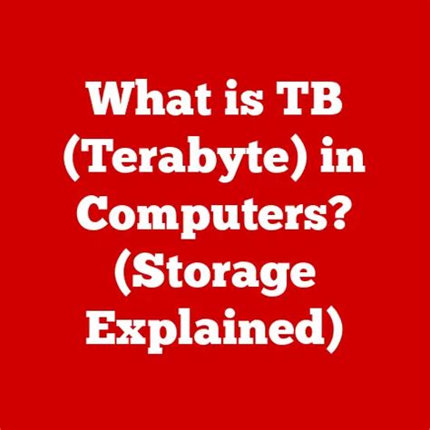 Terabytes: The Key to Unlocking a Digital Storage Revolution