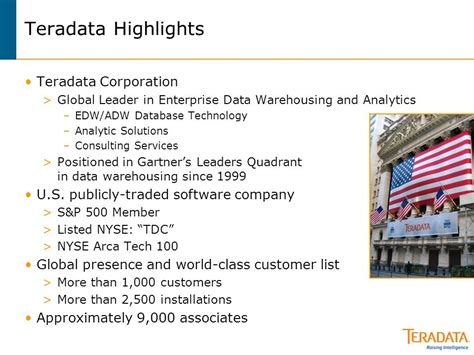 Teradata Corporation: Overview