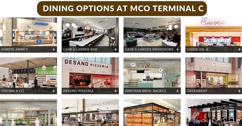 Terminal C Dining Statistics