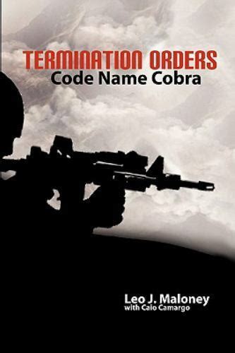 Termination Orders Code Name Cobra Doc