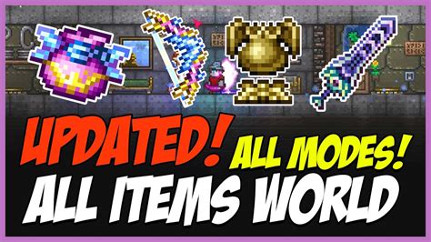 Terraria All Items World: The Complete Guide