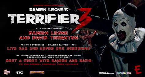 Terrifier 3 Showtimes Near Emagine Canton: Your Guide to the Blood-Soaked Spectacle