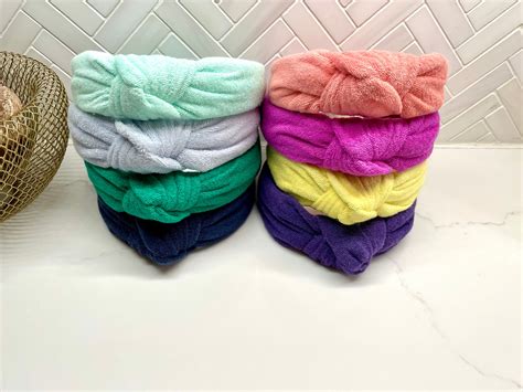 Terry Cloth Headbands: