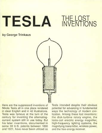 Tesla The Lost Inventions Tesla Technology Series Kindle Editon