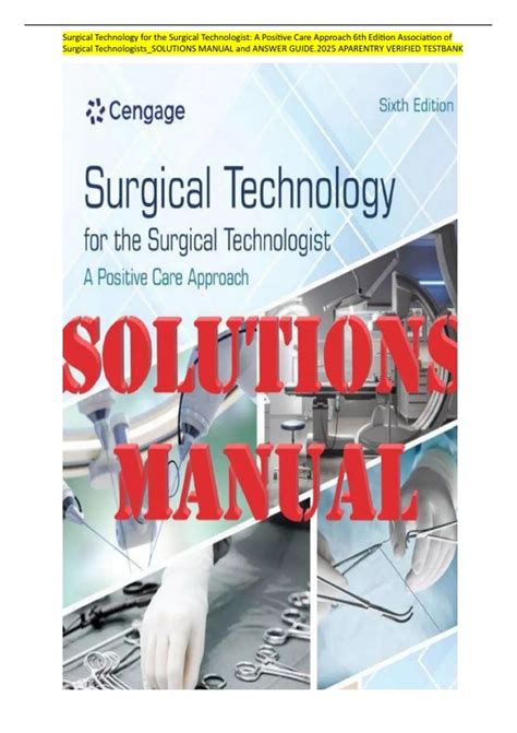 Test Answers For Surgical Technology Sixth Edition Doc