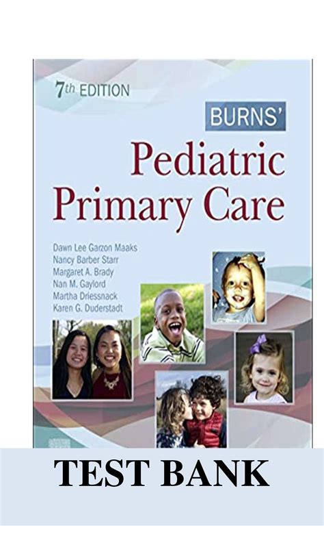 Test Bank For Pediatric Primary Care Burns Ebook Kindle Editon