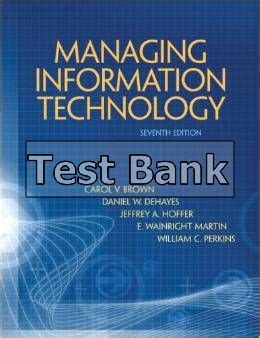 Test Bank for Managing Information Technology (Ebook) Ebook Ebook PDF