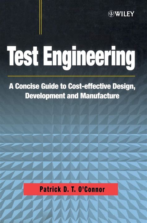 Test Engineering A Concise Guide to Cost-effective Design Doc