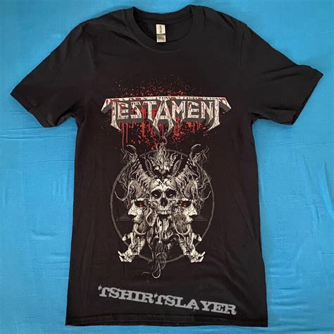 Testament Tour Shirt: The Ultimate Guide to Rockin' the Look