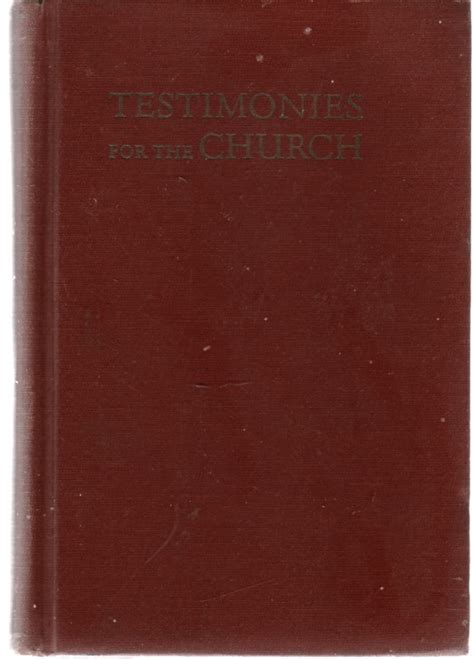 Testimonies for the Church Vol 7 No 35 Book 4 Former Edition Vols 7 8 9 Doc