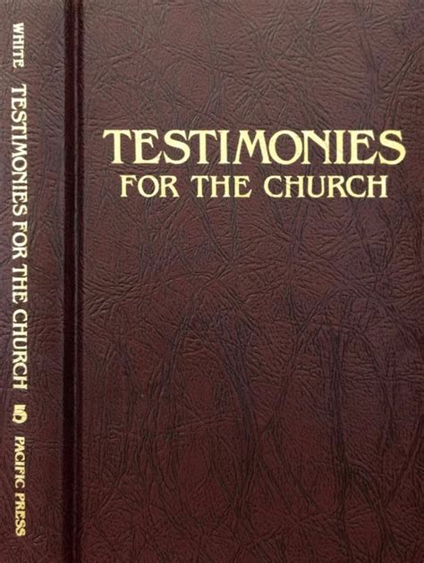 Testimonies for the Church Volume 5 Doc
