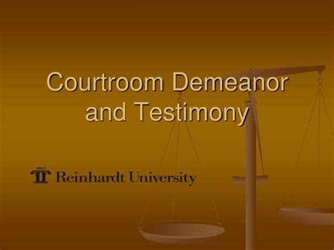 Testimony and Demeanor Epub