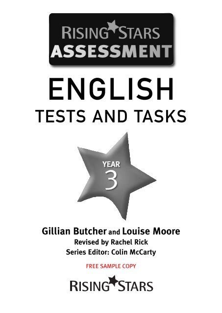 Tests And Tasks Rising Stars PDF Epub