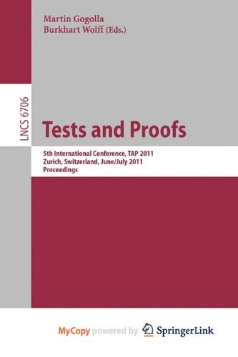 Tests and Proofs 5th International Conference Doc