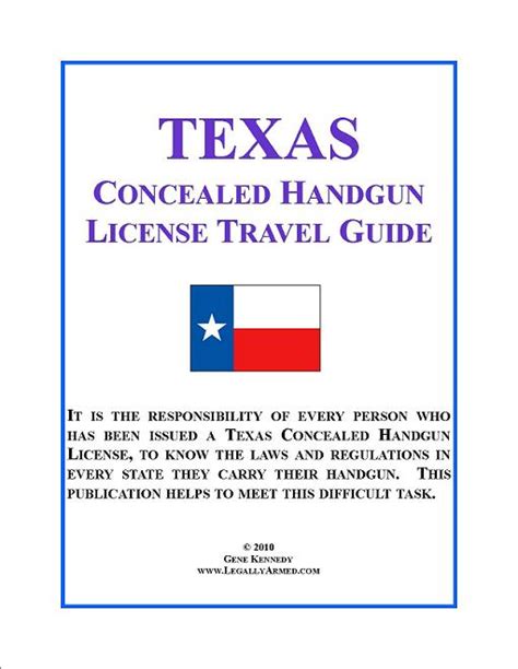 Texas Concealed Handgun Study Guide Ebook Epub