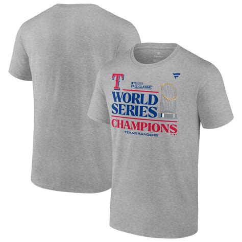 Texas Rangers World Series Shirts 2023: Elevate Your Fan Gear