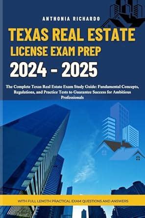 Texas Real Estate Exam Study Guide Ebook Kindle Editon