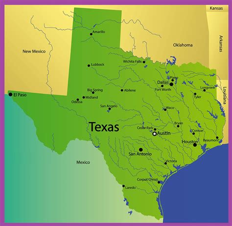 Texas Rivers PDF