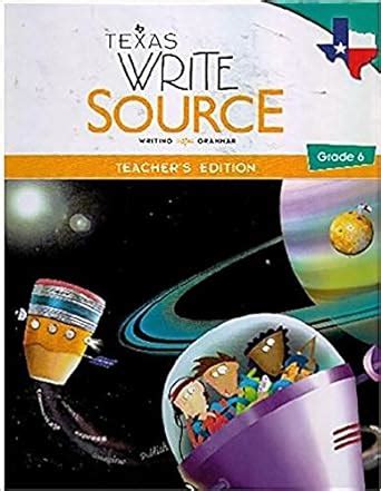 Texas Write Source Skills Book Answers Grade 6 Reader