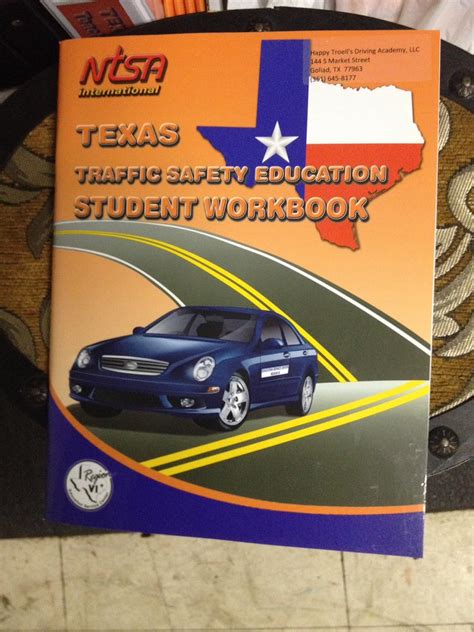 Texas traffic safety education student workbook answers Ebook Kindle Editon