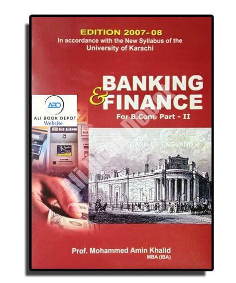 Text Book of Banking and Finance Doc