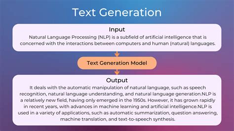 Text Generation: