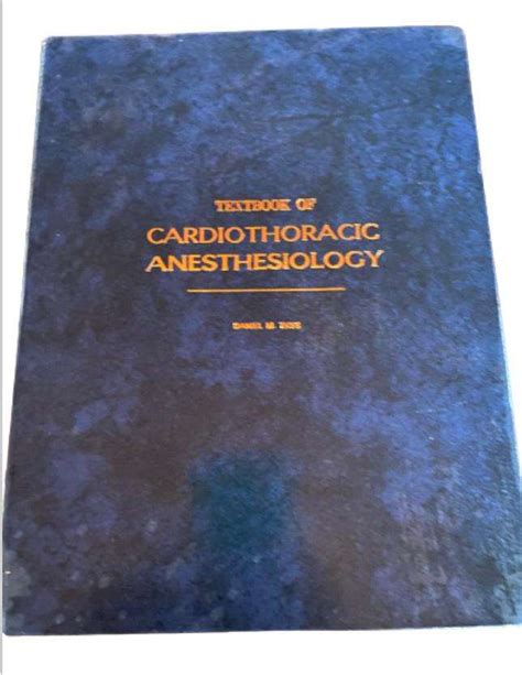 Textbook of Cardiothoracic Anesthesiology Doc