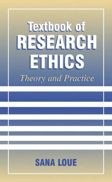 Textbook of Research Ethics Theory and Practice 1st Edition Kindle Editon