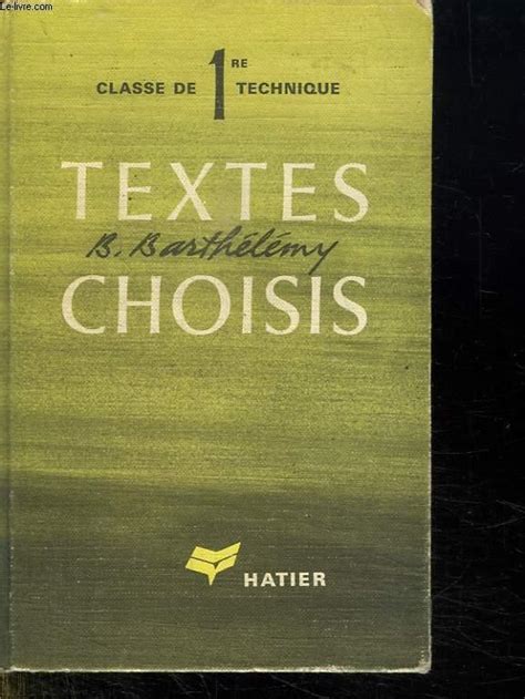 Textes choisis Reader