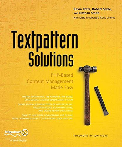 Textpattern Solutions PHP-Based Content Management Made Easy Epub