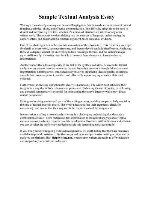 Textual Analysis: Delving into the Nuances of Language and Literature