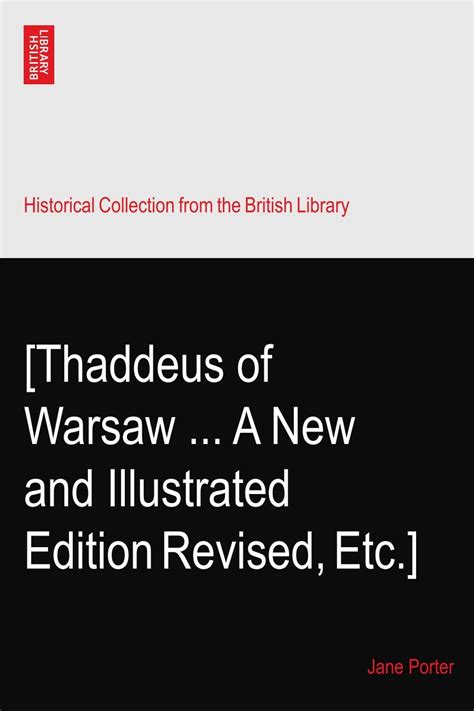 Thaddeus of Warsaw A New and Illustrated Edition Revised Etc Reader