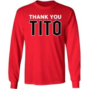 Thank You Tito Shirt: Expressing Gratitude in Style