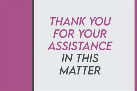 Thank You for Your Kind Assistance: A Comprehensive Guide to Acknowledging Appreciation