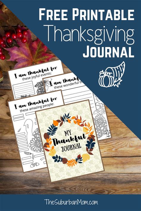 Thankful Journal Printable