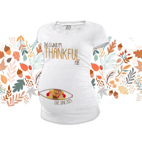 Thanksgiving Maternity Shirts: A Guide to the Perfect Pregnancy Announcement