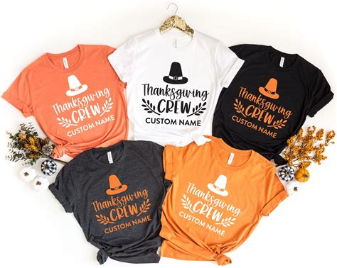 Thanksgiving Shirt Ideas for Family: Expressing Gratitude with Style