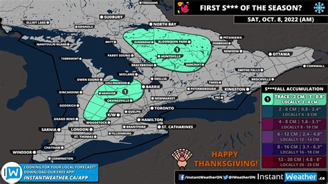 Thanksgiving Weekend Forecast for Southern Ontario: Prepare for a Chilly Celebration