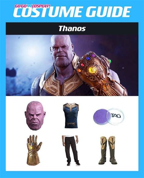 Thanos Costume Halloween: The Ultimate Guide to Emulating the Mad Titan