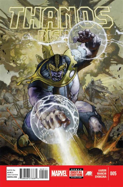 Thanos Rising Issues 5 Book Series Doc