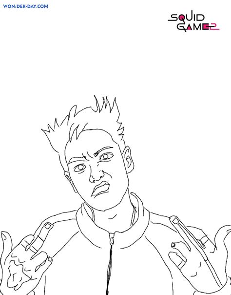 Thanos Squid Game Printable