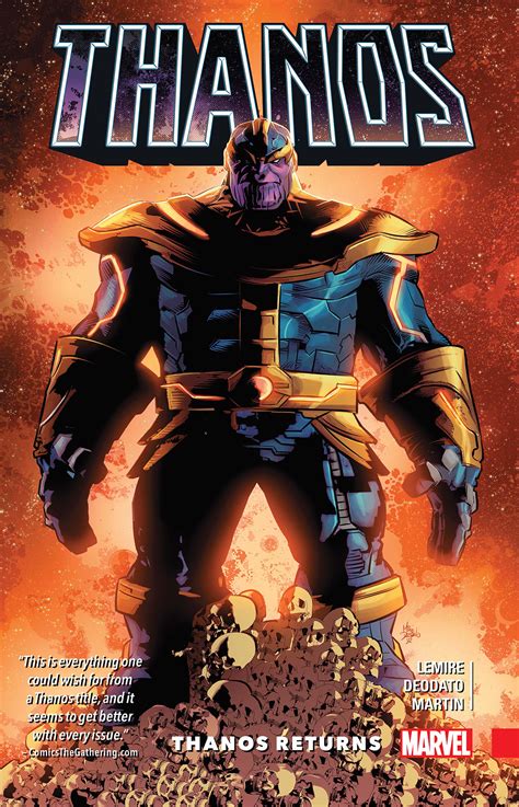 Thanos Vol 1 3 Comic Book Alone Reader