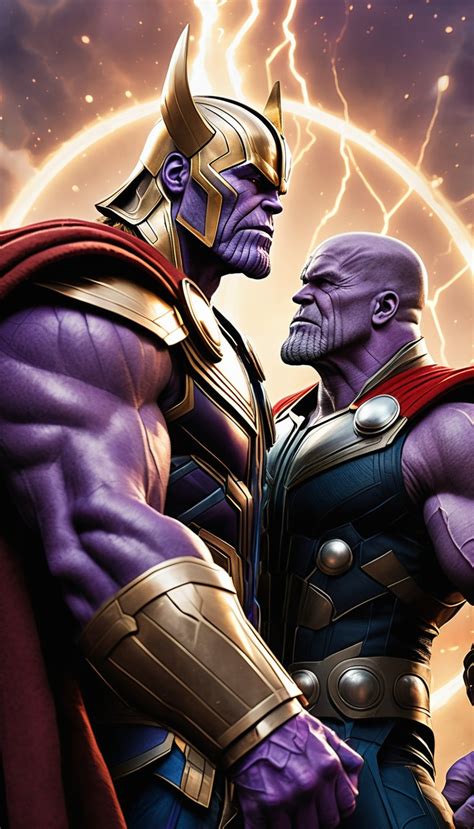 Thanos vs. the Avengers: Epic Clash of Cosmic Proportions