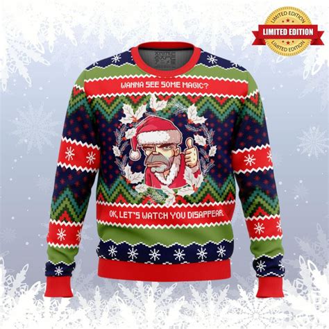 The "Bad Santa" Sweater: