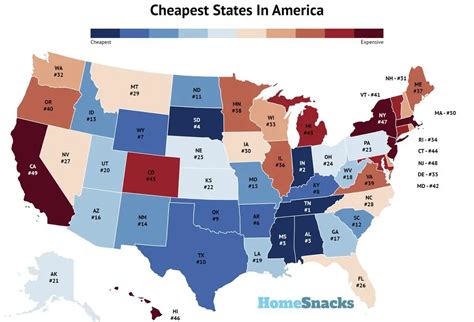 The 10 Most Affordable States to Live In