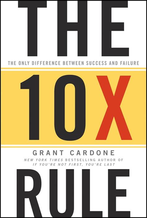 The 10X Rule The Only Difference Between Success and Failure Epub