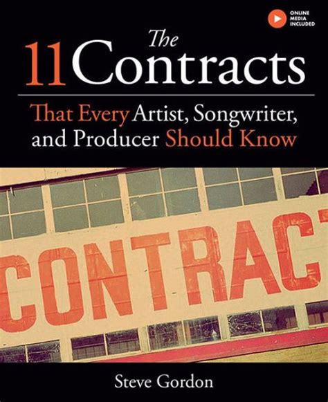 The 11 Contracts That Every Artist Songwriter and Producer Should Know Doc