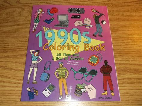 The 1990s Coloring Book All That and a Box of Crayons Psych Crayons Not Included Doc