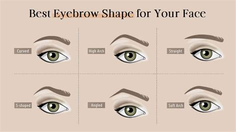 The 5 Best Brow Shapes for Your Face Shape