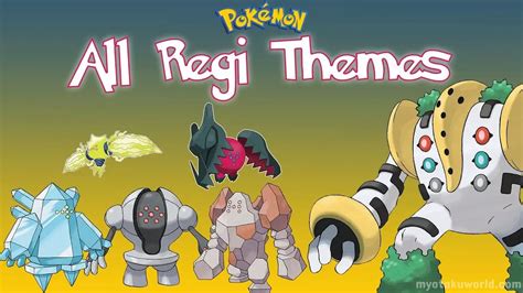 The 5 Regis in Pokémon: Legendary Titans of Regi Perfection